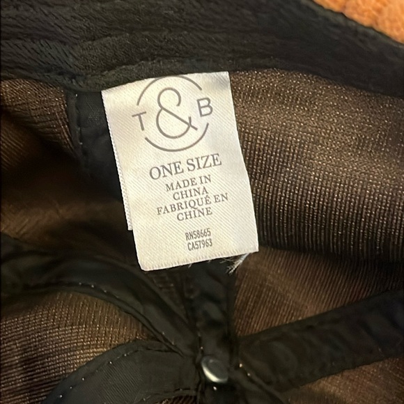 TREASURE & BOND Corduroy Baseball Cap - Brown - OS - Picture 6 of 8